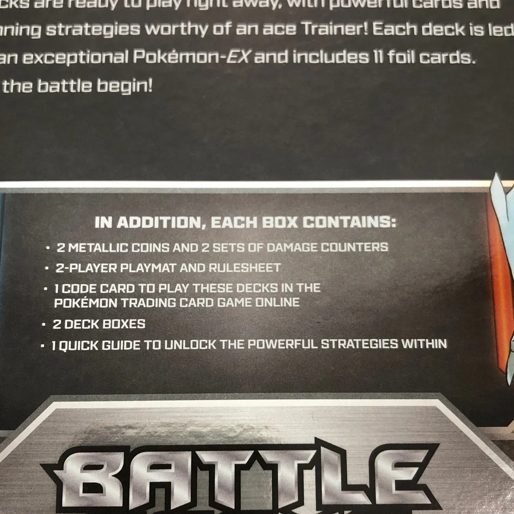 Pokémon Battle Arena Decks Black Kyurem & White Kyurem Trading Card Game Set NEW